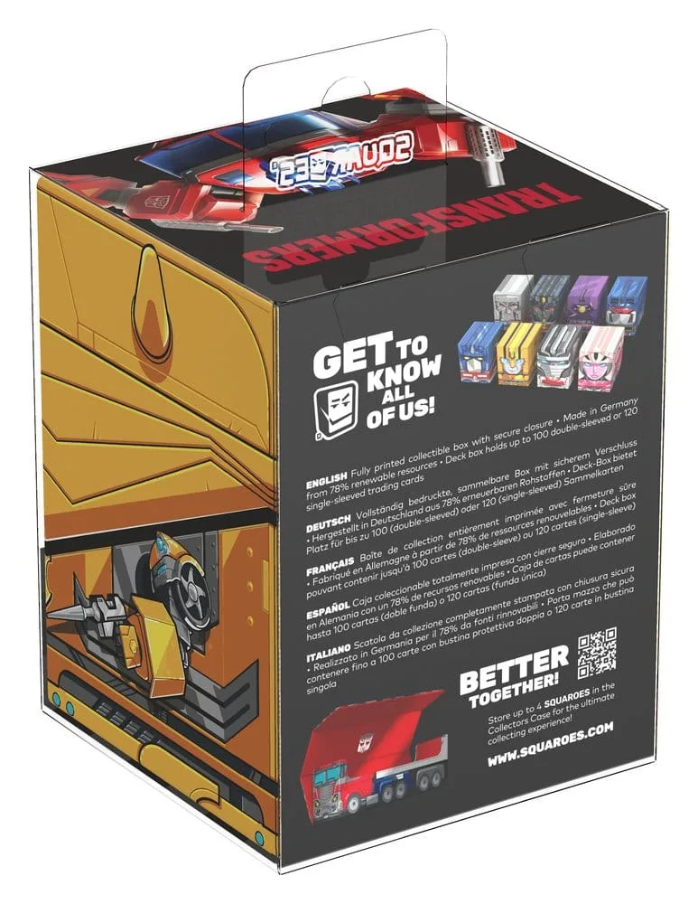 Transformers Deck Box – Squaroes Bumblebee TR002 10