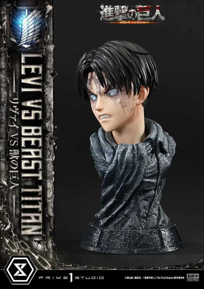 Attack on Titan Statue – Levi Versus Beast Titan 73 cm 17
