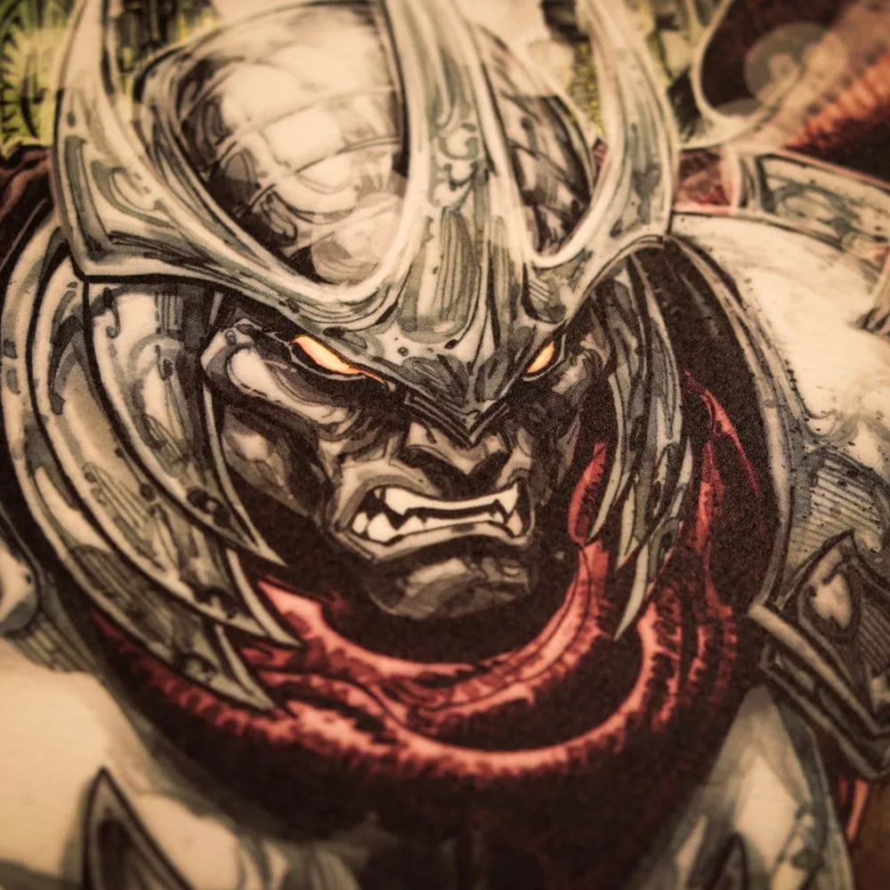 TMNT Art Print – Shredder Limited Edition 42 x 30 cm 3
