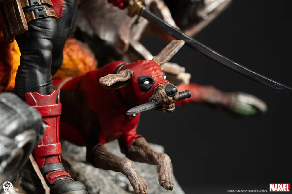 Marvel Fine Art Bust – Deadpool Corps Diorama 42 cm 21