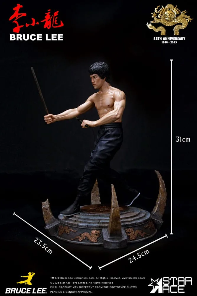 Enter the Dragon Statue – Bruce Lee Kali Sticks Normal Basement 30 cm 8