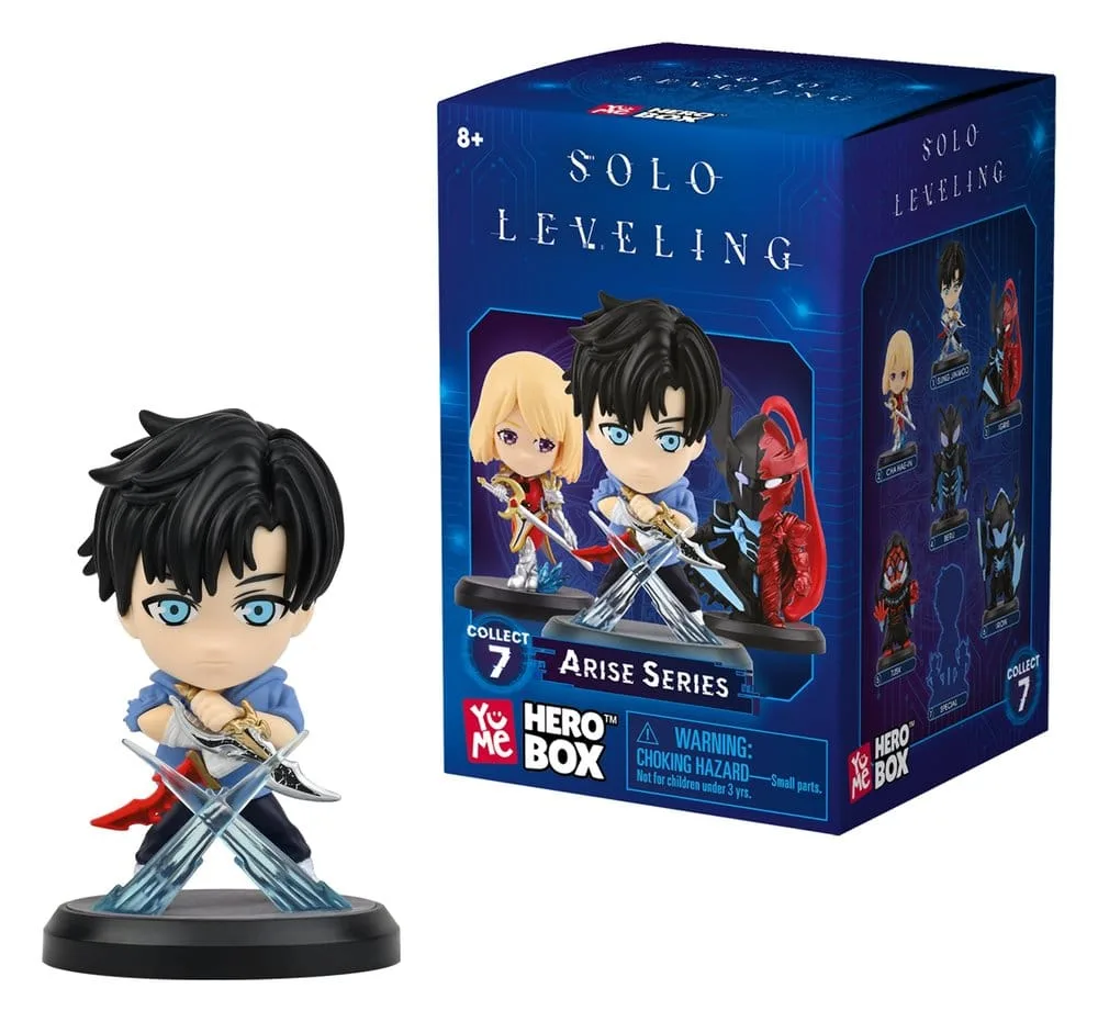Solo Leveling Mini Figures – Shadow Rising Blind Box Display of 12 10