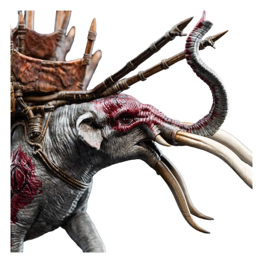 Lord of the Rings Mini Statue – Mumak in Battle 17 cm 2