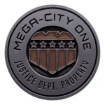 2000 AD Sammlermünze – Judge Dredd limitiert 38 mm 2