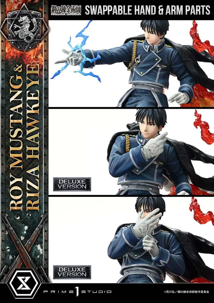 Fullmetal Alchemist Statue – Roy and Riza Deluxe 50 cm 8