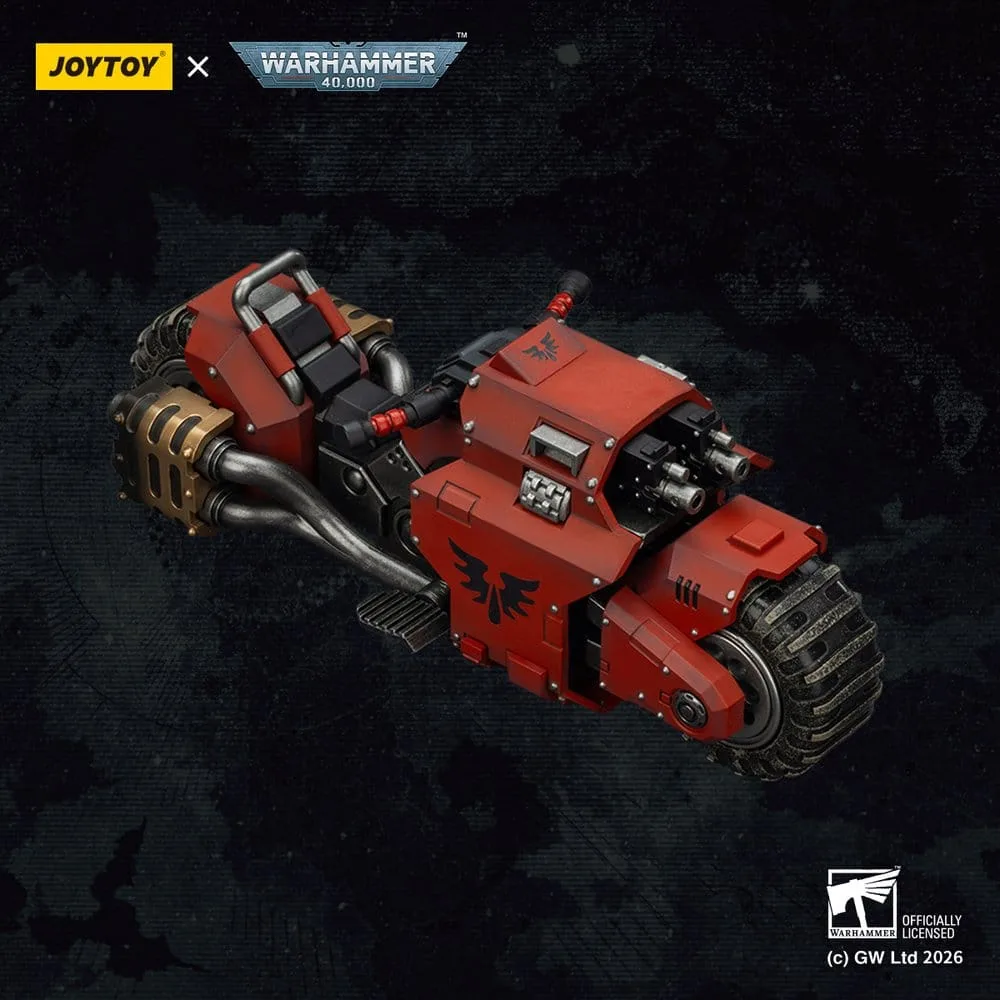 Warhammer 40,000 Combat Bike – Blood Angels Raider-Pattern 22 cm 11