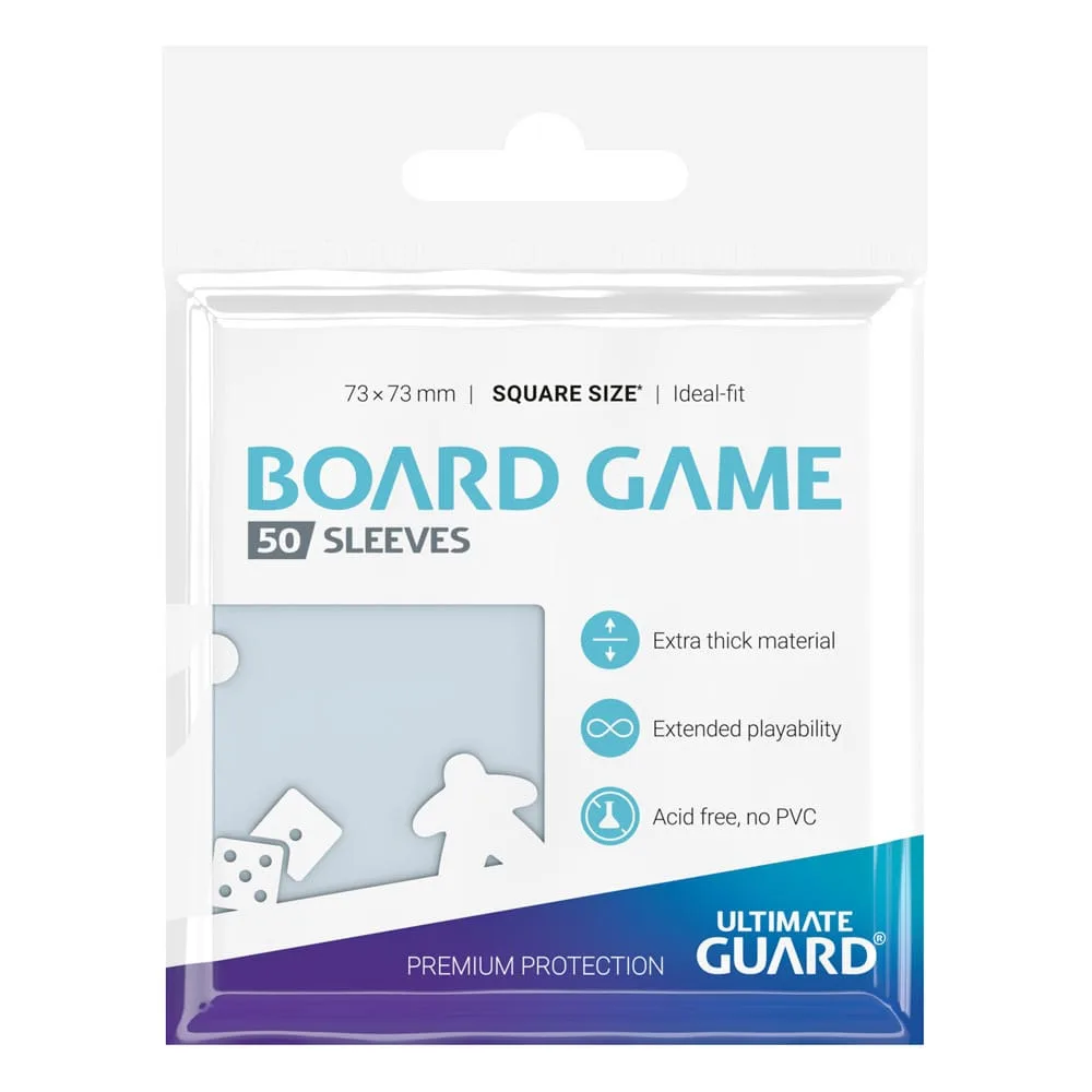 Ultimate Guard Board Game Sleeves – Square 50-Pack 3