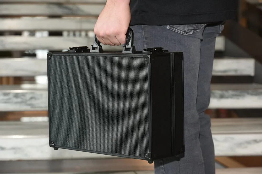 Evoretro Trading Card Suitcase – Black Combination Lock 4