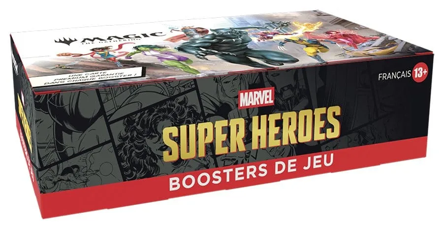 Magic the Gathering Play Booster Display – Marvel Super Heroes French 13