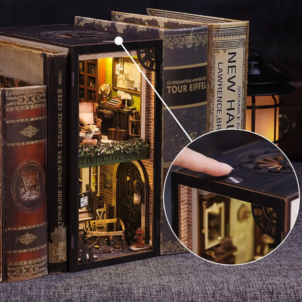 Rose Detective Agency Book Nook – CuteBee Bouwpakket 23 x 11 cm 15