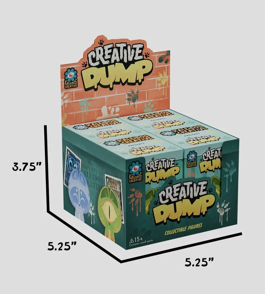 Creative Dump Mini Figures – Series 1 Blind Box Display 7 cm 9