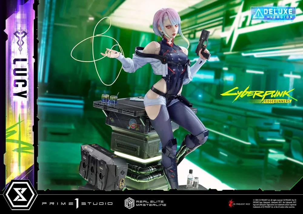 Cyberpunk Edgerunners Statue – Lucy Deluxe 1/4 Scale 50 cm 7
