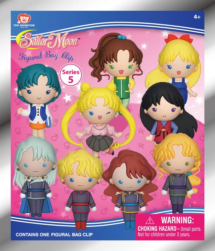 Sailor Moon Bag Clips – Series 5 Display of 24 3
