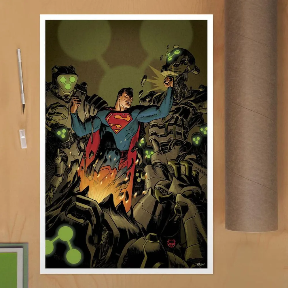 DC Comics Art Print – Superman Space Age Unframed 61 x 41 cm 2