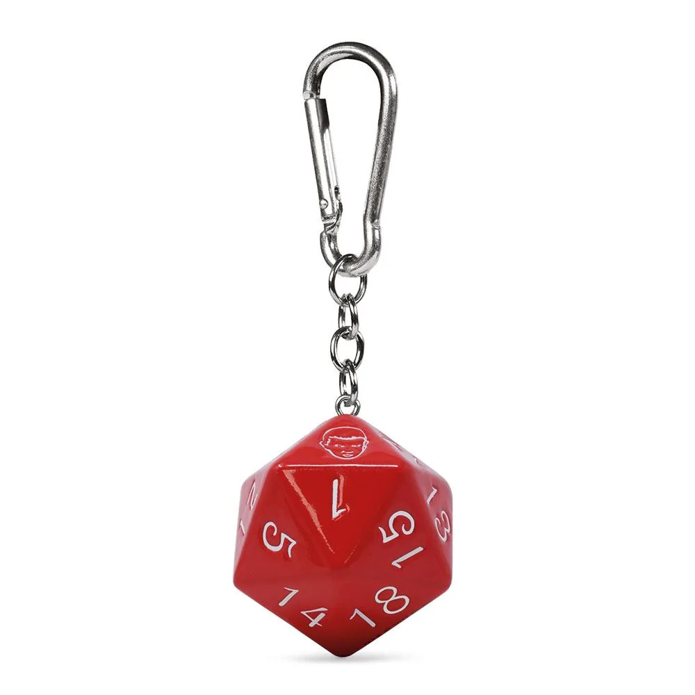 Stranger Things Keychain – 3D D20 6 cm