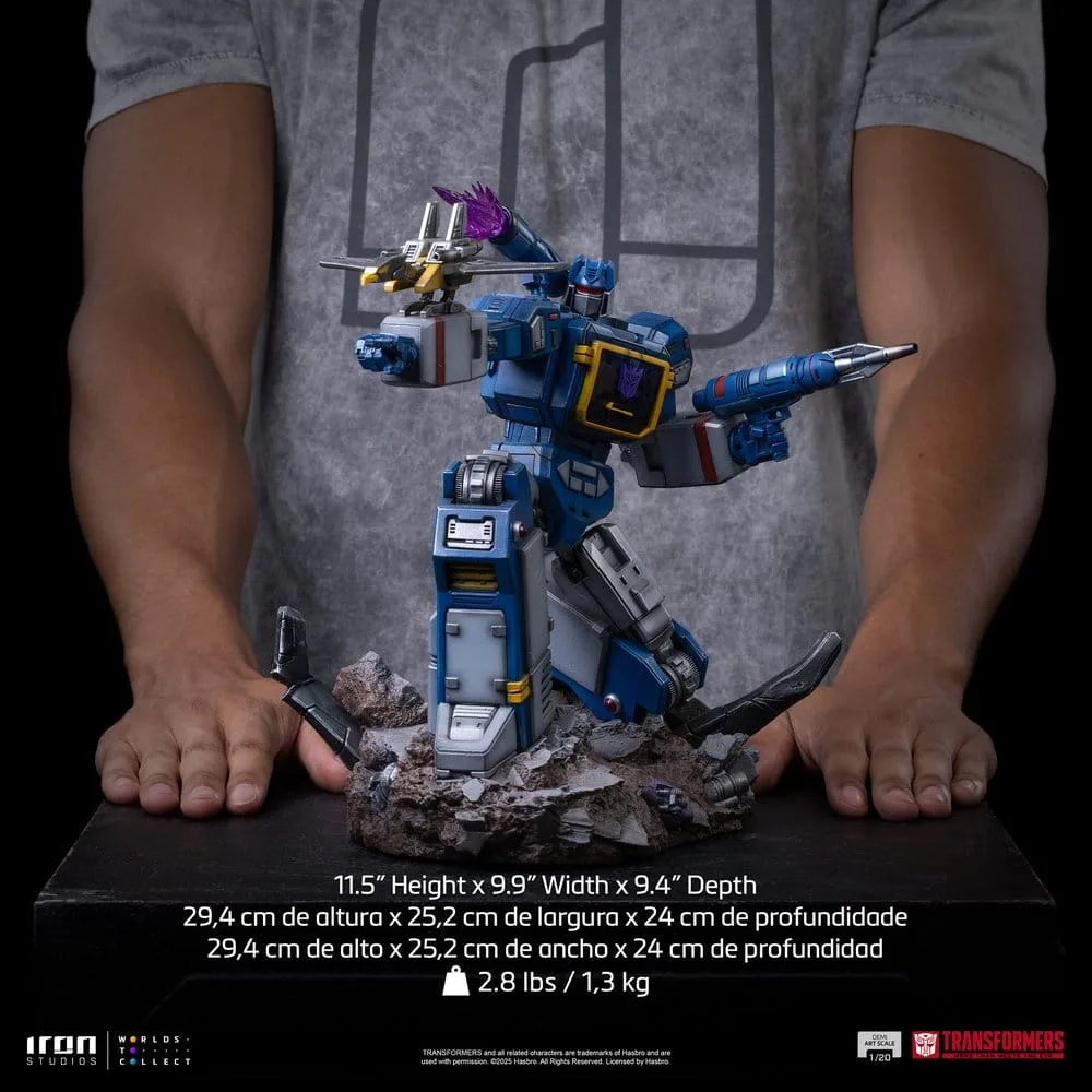 Transformers Statue – Soundwave Demi Art Scale 1/20 29.4 cm 2