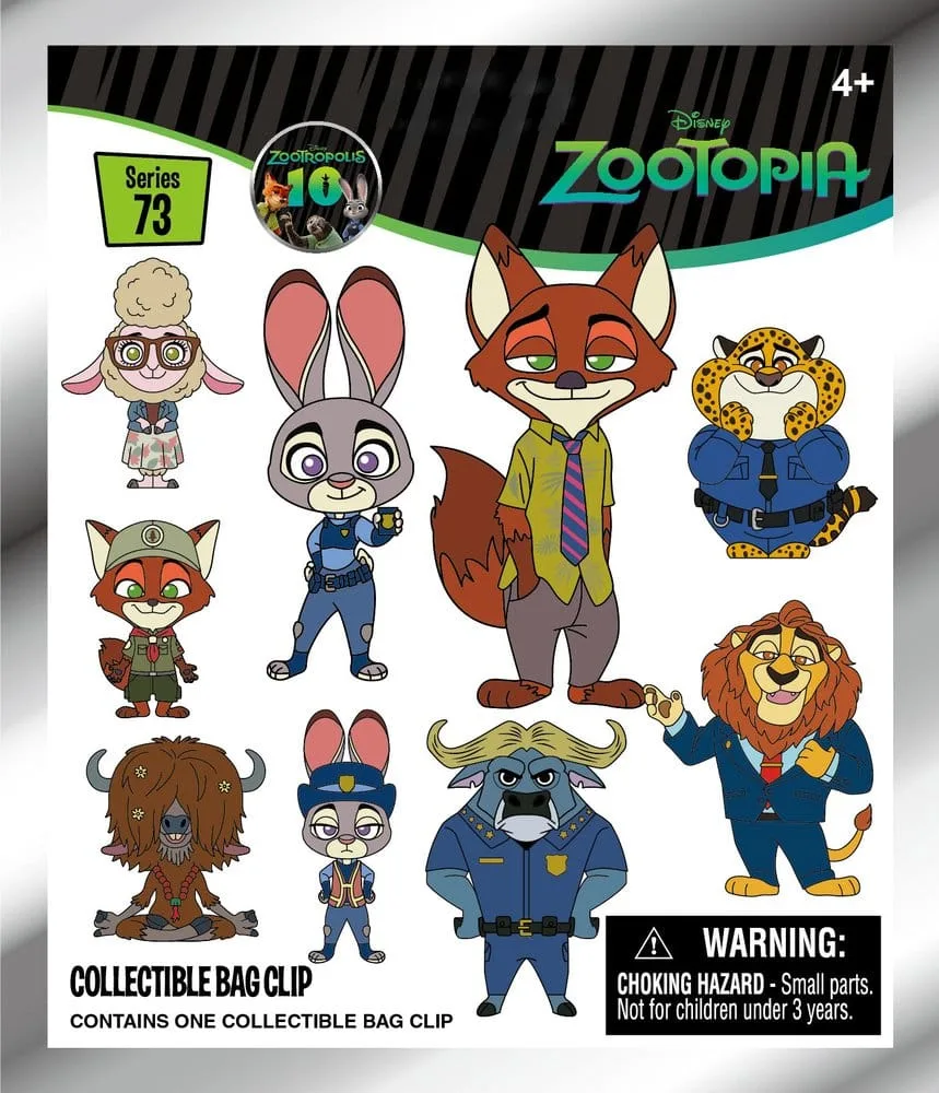 Zootopia Tashangers – Series 73 Display met 24 3
