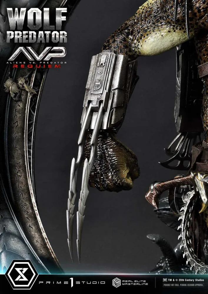 Aliens vs. Predator Requiem Statue – Wolf Predator 1/3 95 cm 23