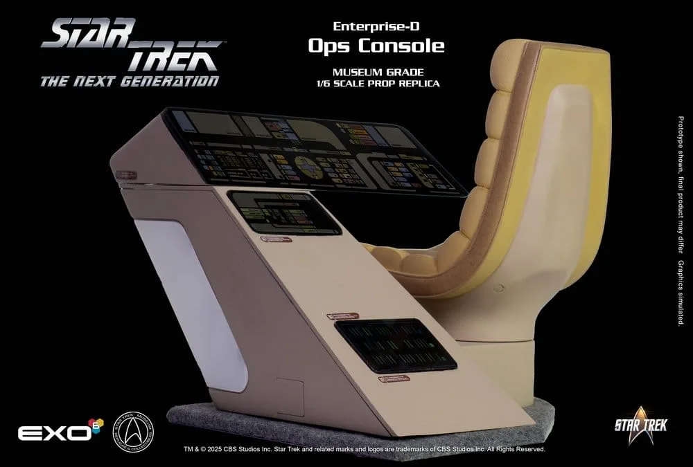 Star Trek Replica – Enterprise-D Bridge OPS Console 1/6 4