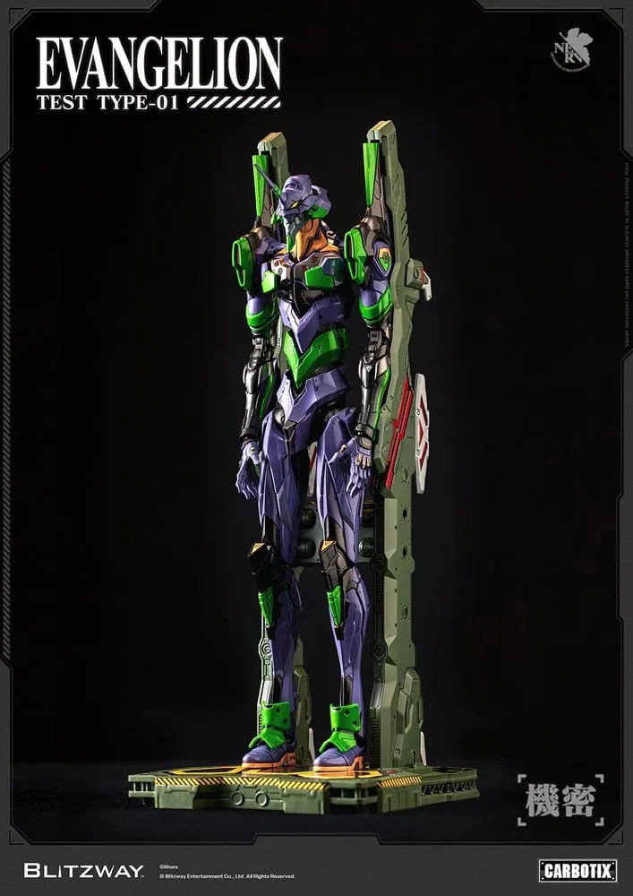 Evangelion Actiefiguur – Carbotix Unit-01 Test Type DX 33 cm 7