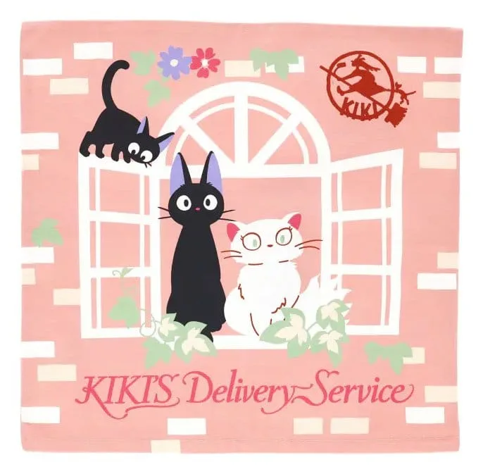 Kiki’s Delivery Service Cushion Cover – Natsu Sweet Pink Jiji