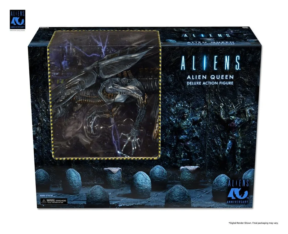 Aliens Action Figure – Alien Queen 40th Anniversary 38 cm 6