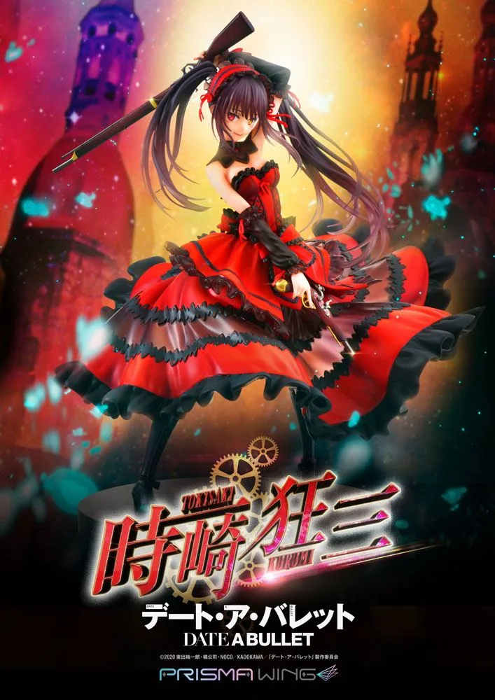 Date A Bullet Statue – Kurumi Tokisaki 1/7 Scale 27 cm 3