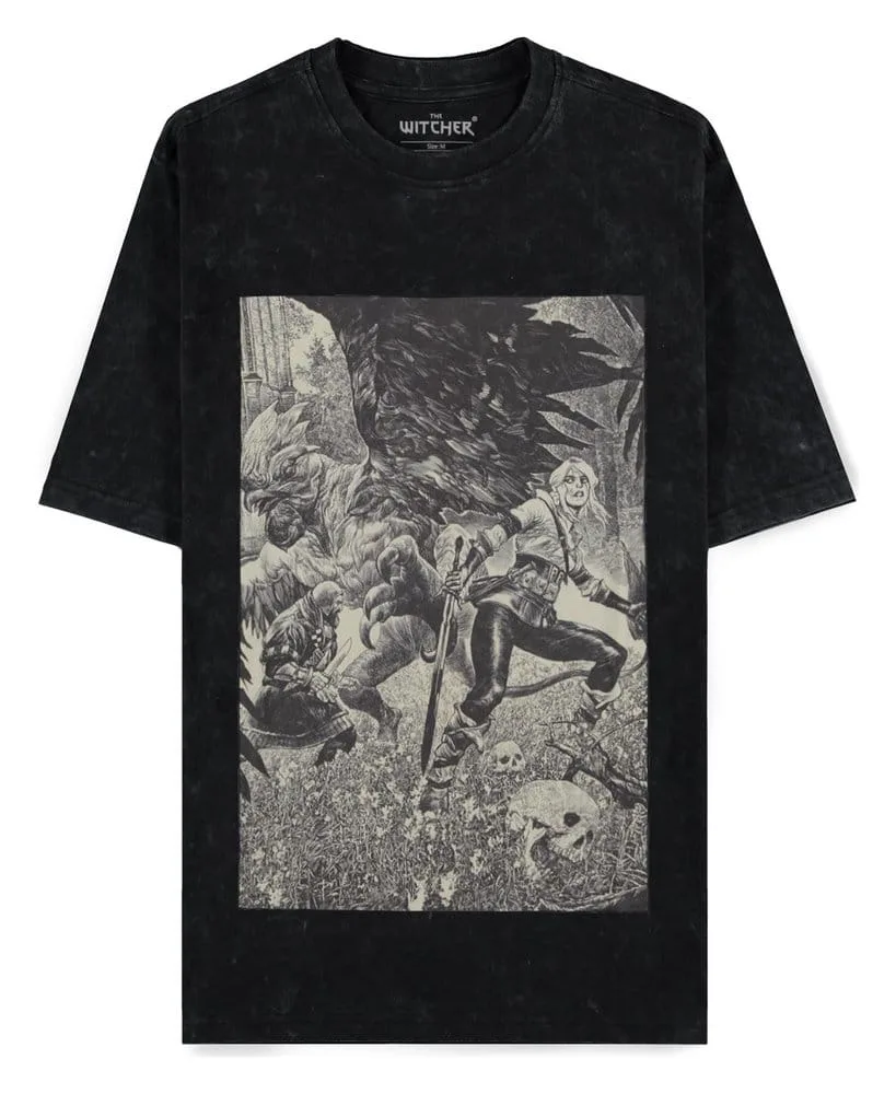 The Witcher T-Shirt – Ciri and the Basilisk