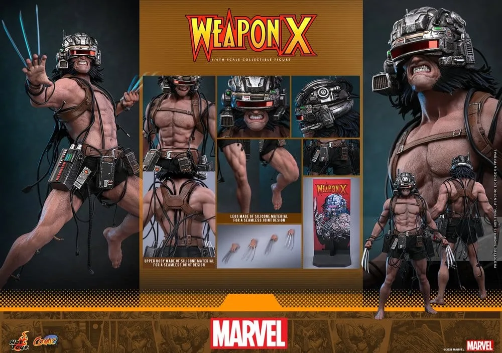 Marvel Action Figure – Weapon X 1/6 31 cm 14
