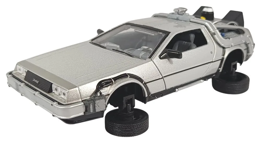 Back to the Future II Diecast Model – DeLorean Fly Wheel 1/24 18 cm