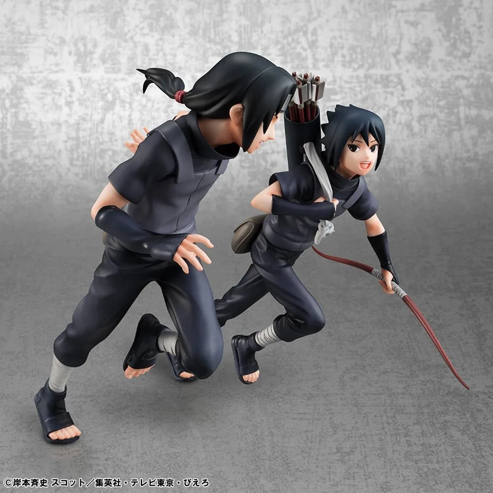 Naruto Shippuden Figures – G.E.M. Itachi and Sasuke 2-Pack 5