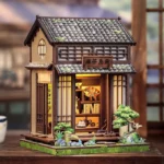 CuteBee Miniature House Model Kit – Kirishima Cha-an 19 x 14 cm 12