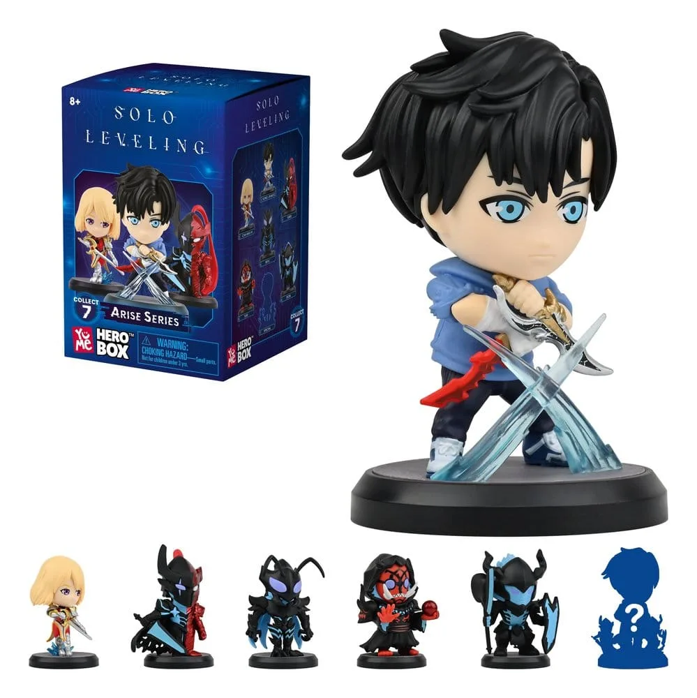 Solo Leveling Mini Figures – Shadow Rising Blind Box Display of 12 7