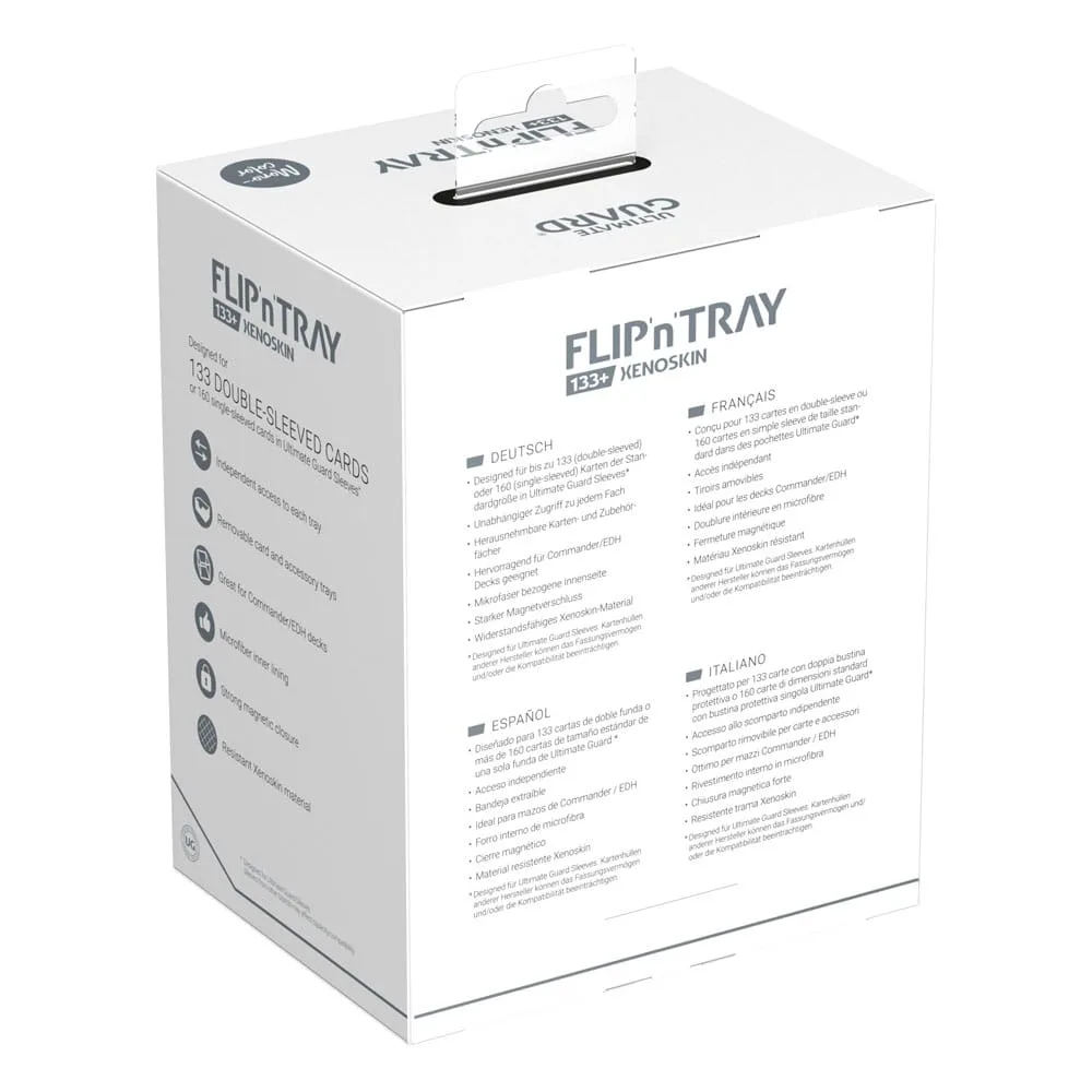 Ultimate Guard Deck Box – Flip’n’Tray 133+ Xenoskin Black 8