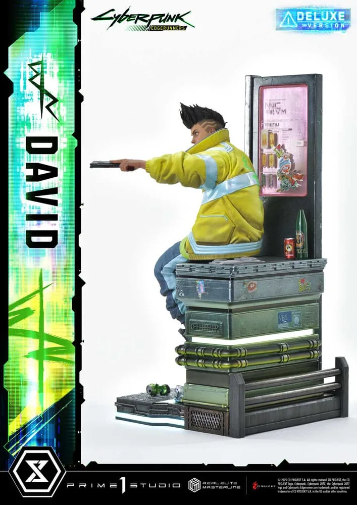 Cyberpunk Edgerunners Statue – David Bonus Version 58 cm 27