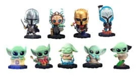 Star Wars Mini Figures – Mandalorian Cosbi Blind Box Display 8 cm
