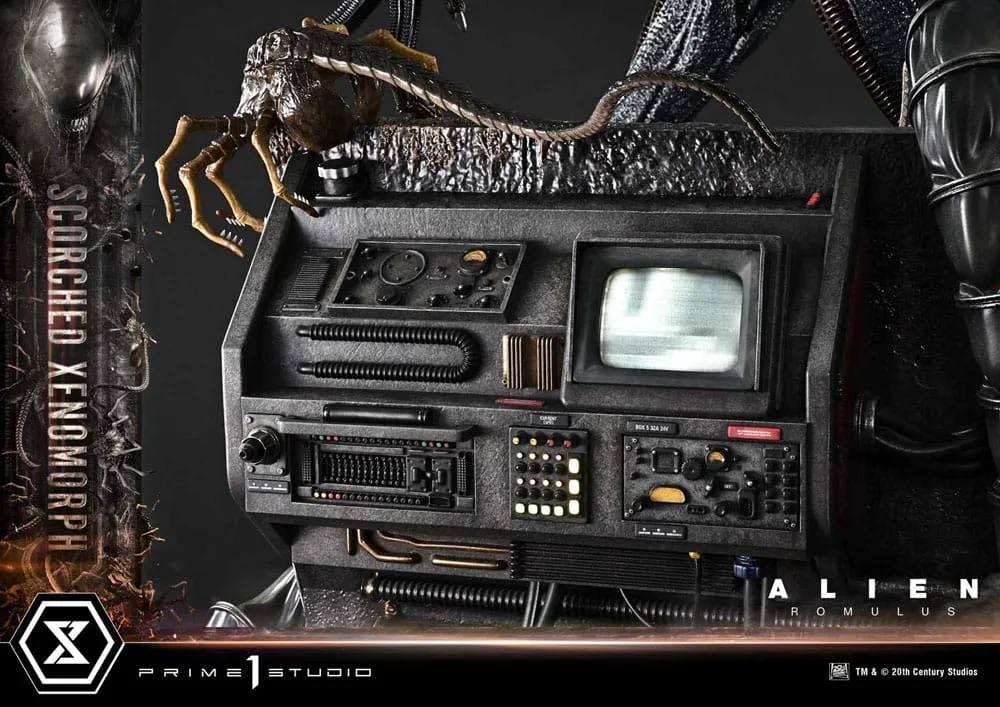 Alien Romulus Statue – Scorched Xenomorph 98 cm 16