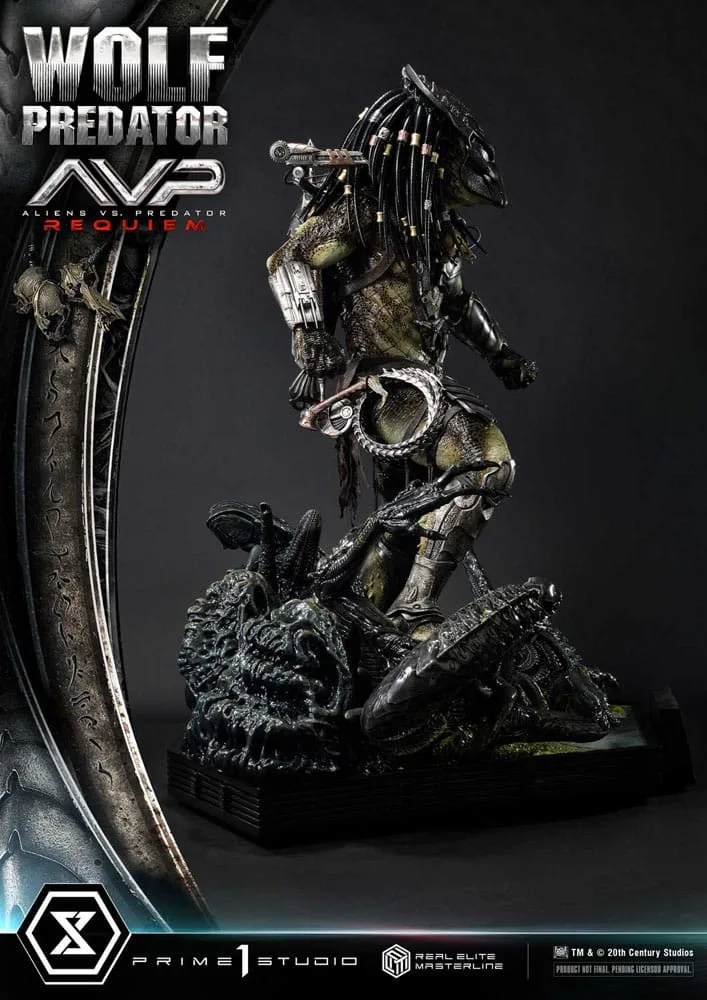 Aliens vs. Predator Requiem Statue – Wolf Predator 1/3 95 cm 12