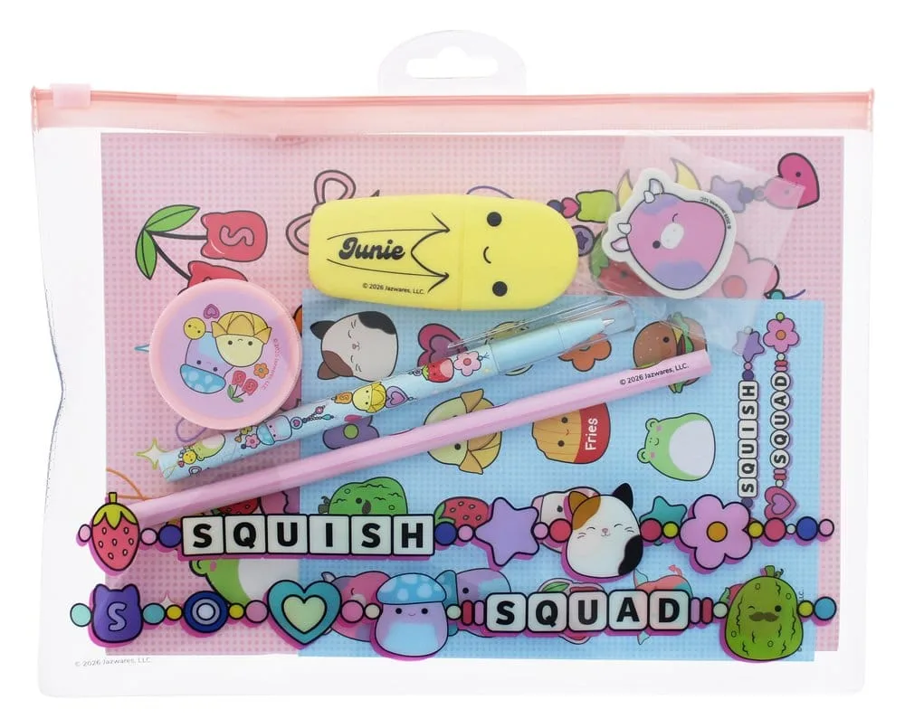 Squishmallows Stationery Set – Squish Squad 7 Pieces 2