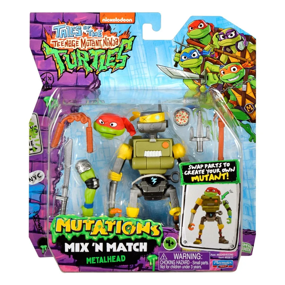 TMNT Action Figure – Mix n Match Metalhead 11.5 cm 2