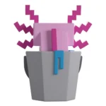 Minecraft Vinyl Figure – Axolotl 10 cm 3