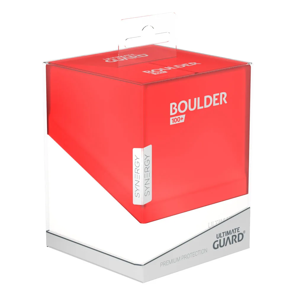 Ultimate Guard Deck Box – Boulder 100+ Synergy Red/White 7
