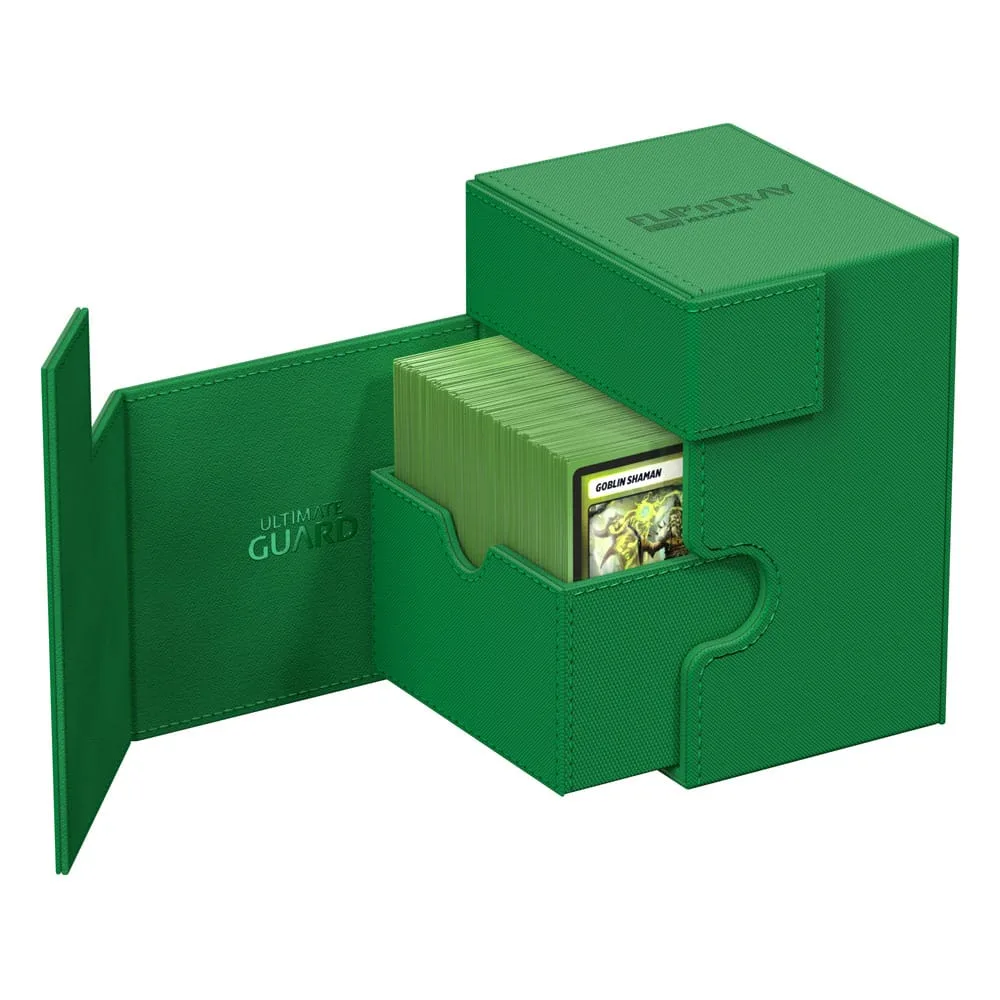 Ultimate Guard Deck Box – Flip’n’Tray 133+ Xenoskin Green 3