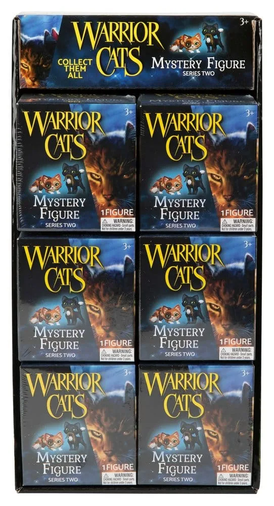 Warrior Cats Mini Figures – Mystery Series 2 Blind Box Display 12-Pack 1