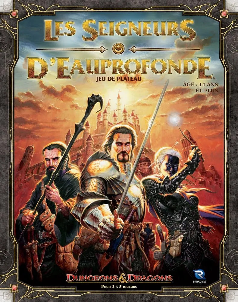 Dungeons & Dragons Board Game – Lords of Waterdeep French Edition