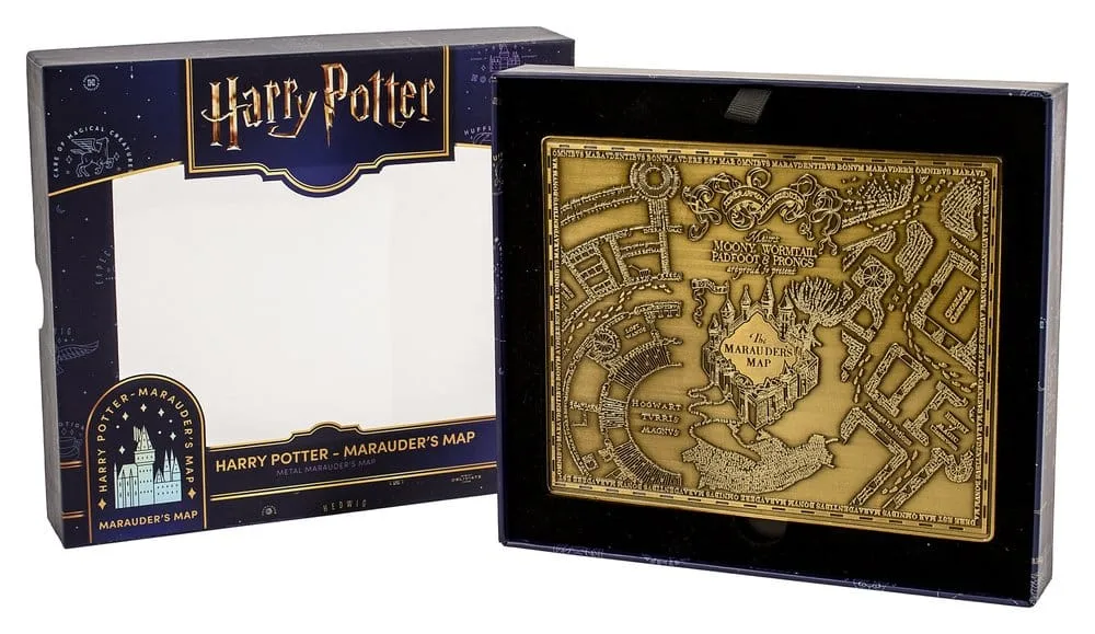 Harry Potter Metal Plaque – Marauder’s Map 15 cm 4