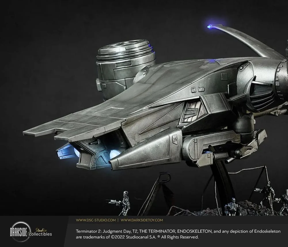 Terminator 2 Sammlermodell – Aerial Hunter Killer 60 cm 10
