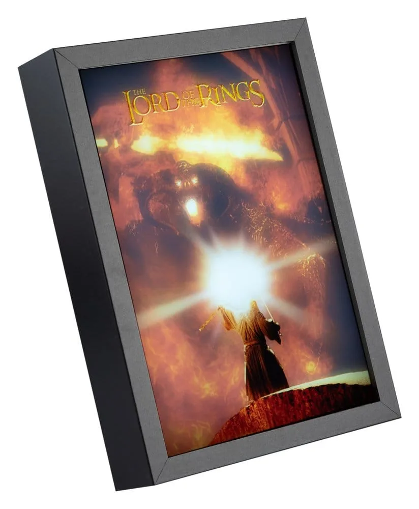 The Lord of the Rings LED Panel – Framed 28 x 20 cm 7