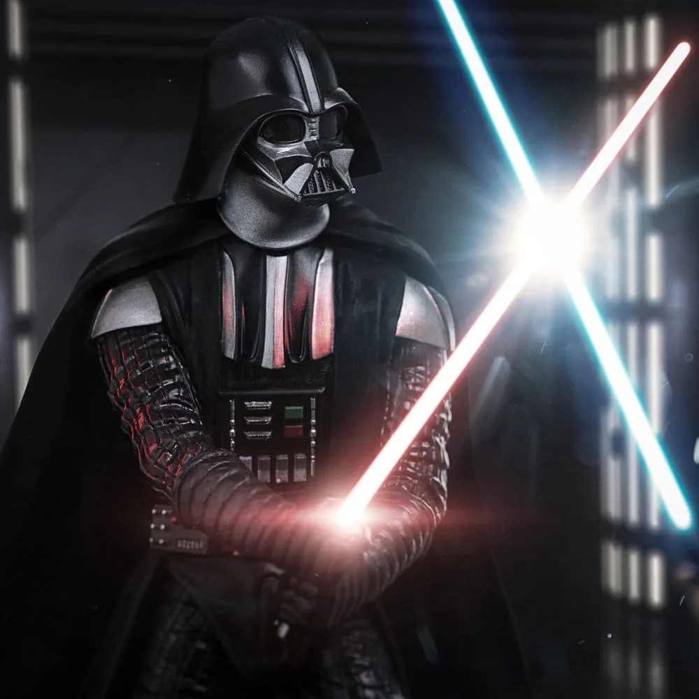 Star Wars Statue – Darth Vader vs Obi-Wan Kenobi 1/10 24 cm 6