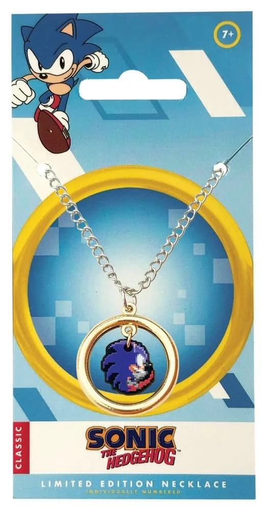 Sonic the Hedgehog Necklace – Numbered Ring Pendant 30 mm 4